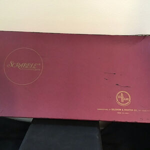 VINTAGE‎ SCRABBLE CROSSWORD GAME BOARD GAME 1973 SELCHOW AND RIGHTER